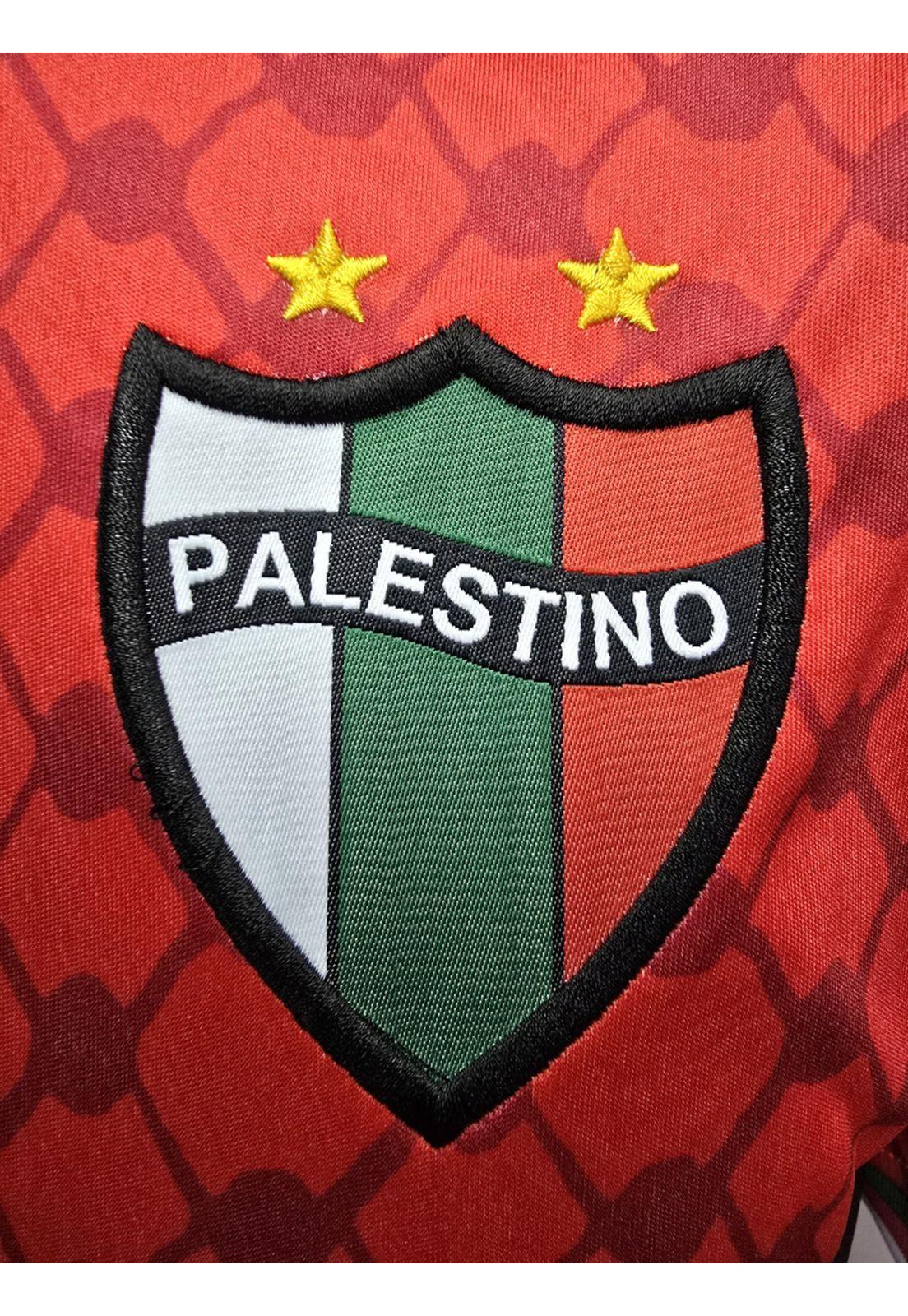 Camiseta Palestino 2024 Arquero Rojo Original Capelli-2