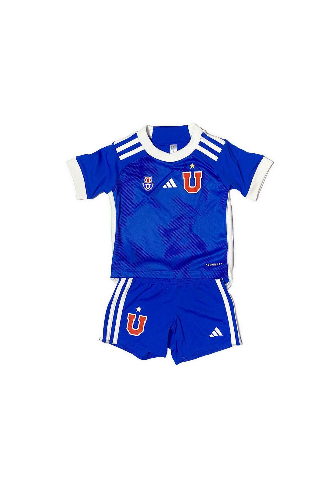 Kit Universidad De Chile 2024 Bebé Camiseta Short Adidas-0