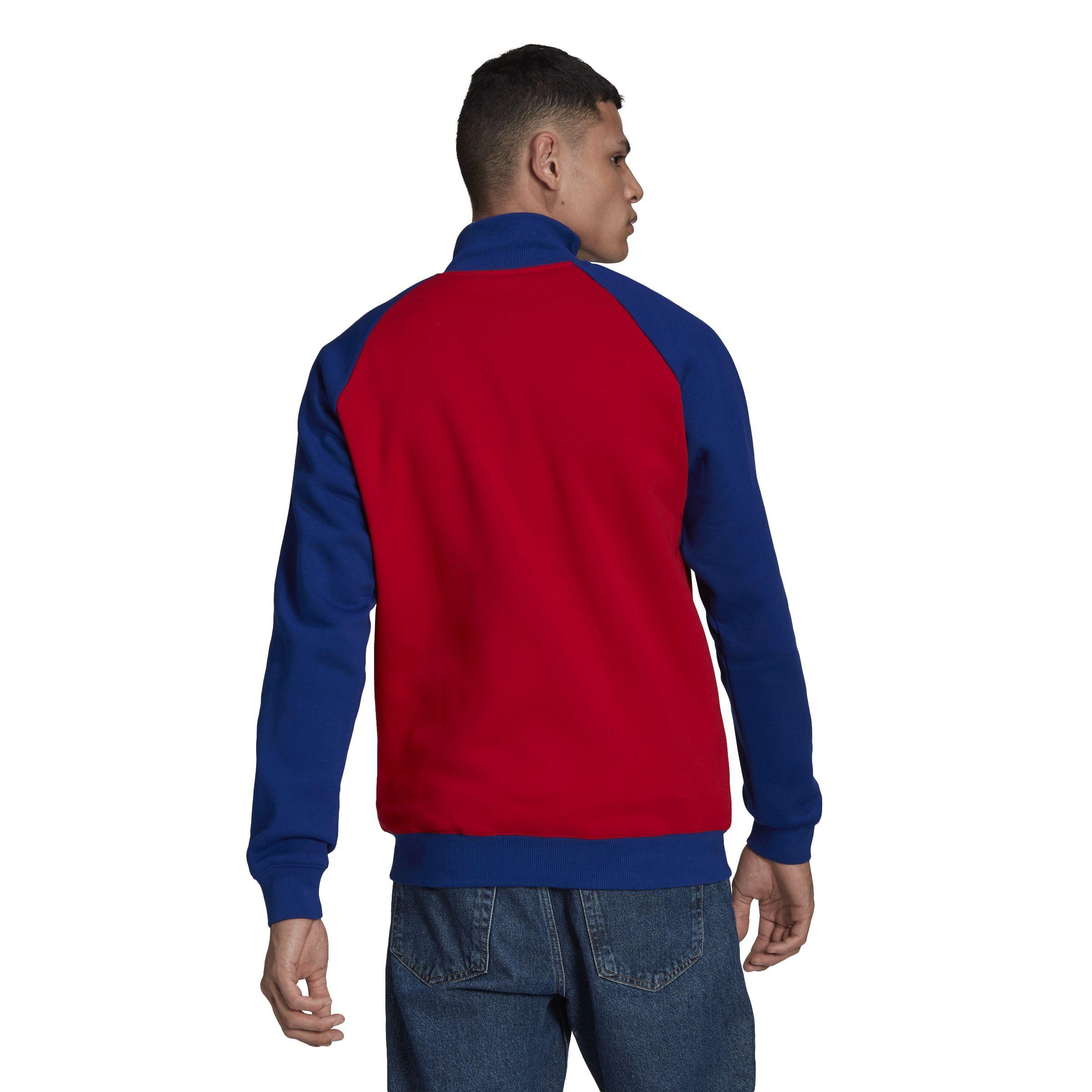 Chaqueta Himnos Bayern Munich Rojo/azul 2021-22 adidas Nueva-3