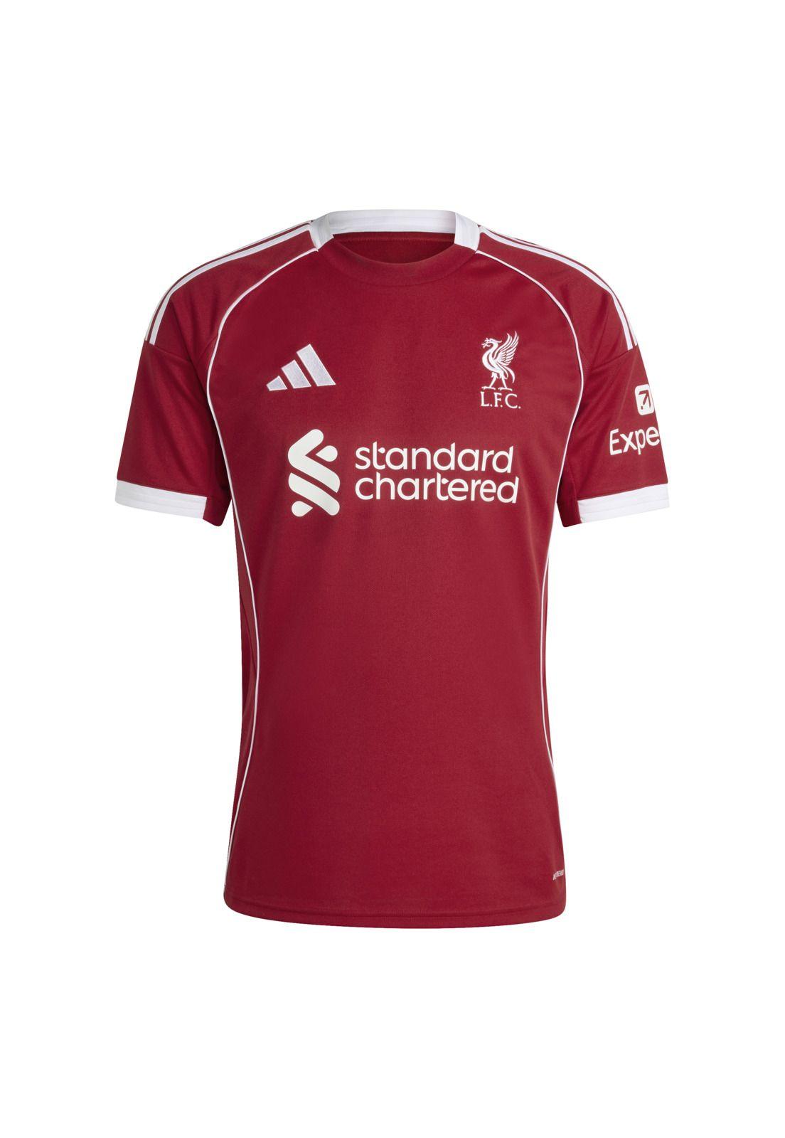 Camiseta Liverpool 2025 2026 Titular Original Adidas-0