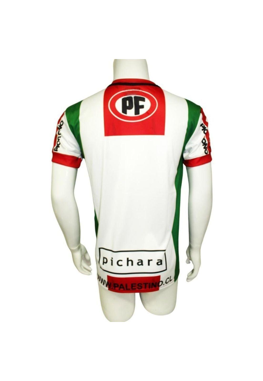 Camiseta Palestino 2018 Local Tricolor Original Training-2