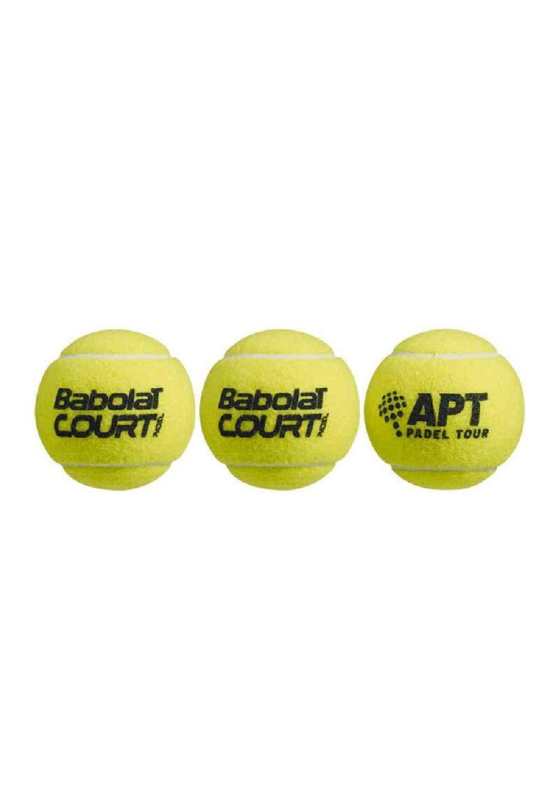 Set 3 pelotas de padel court Babolat-2