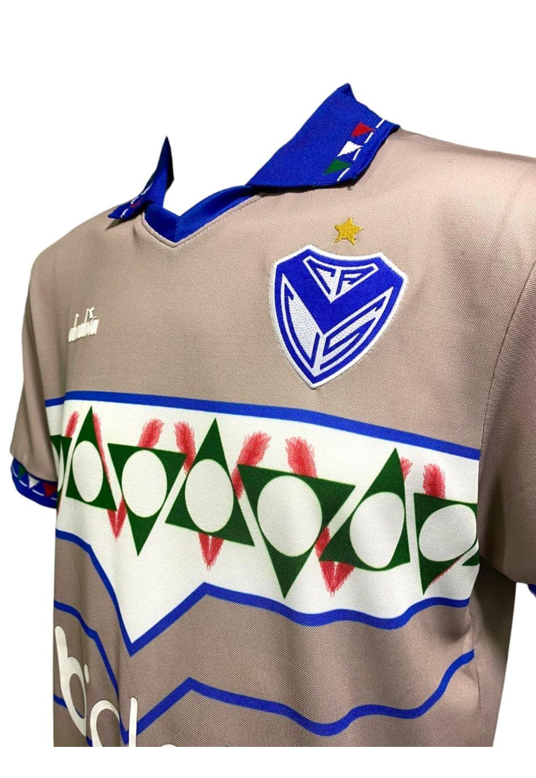 Camiseta Velez Sarsfield 2023 Arquero Gris Original Diadora-2