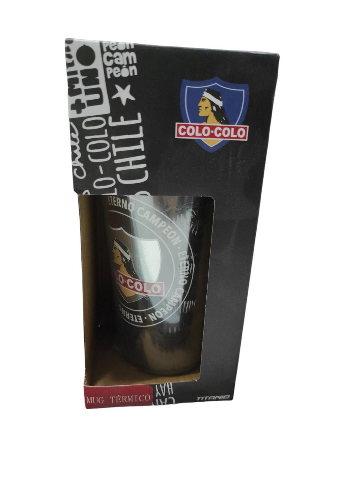 Mug Térmico Colo Colo Producto Oficial Nuevo Original-2