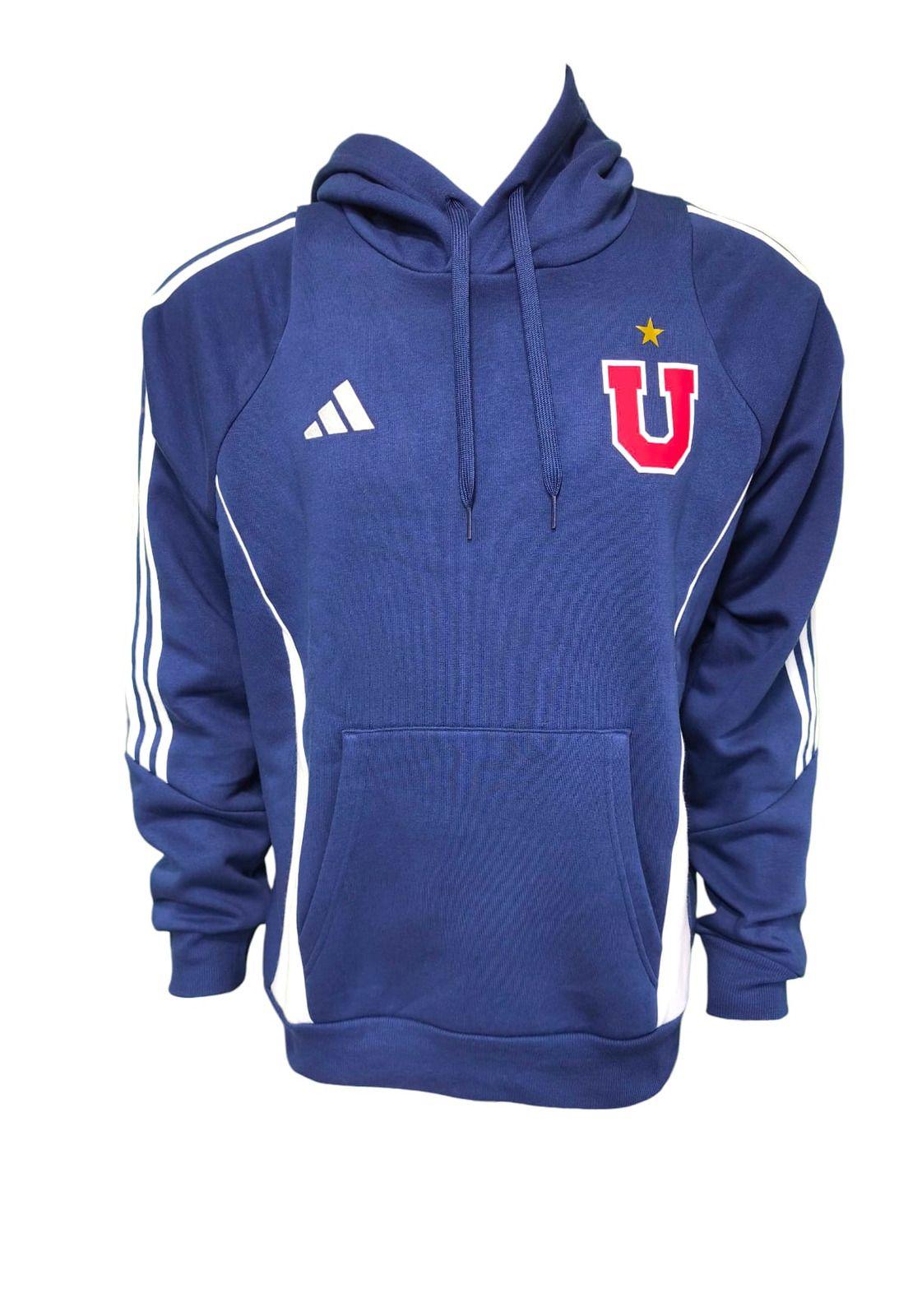 Polerón Universidad De Chile 2025 Salida Hoodie Adidas-0