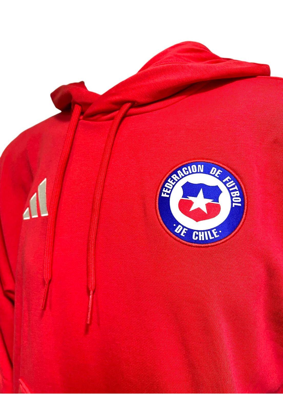 Polerón Chile 2026 Salida Hoodie Nueva Original Adidas-2