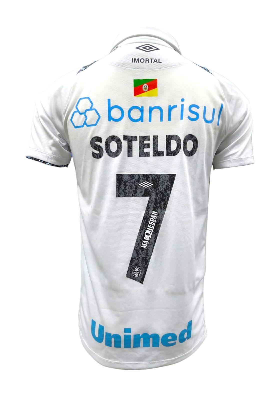 Camiseta Gremio 2024 Visita N7 Soteldo Original Umbro-2