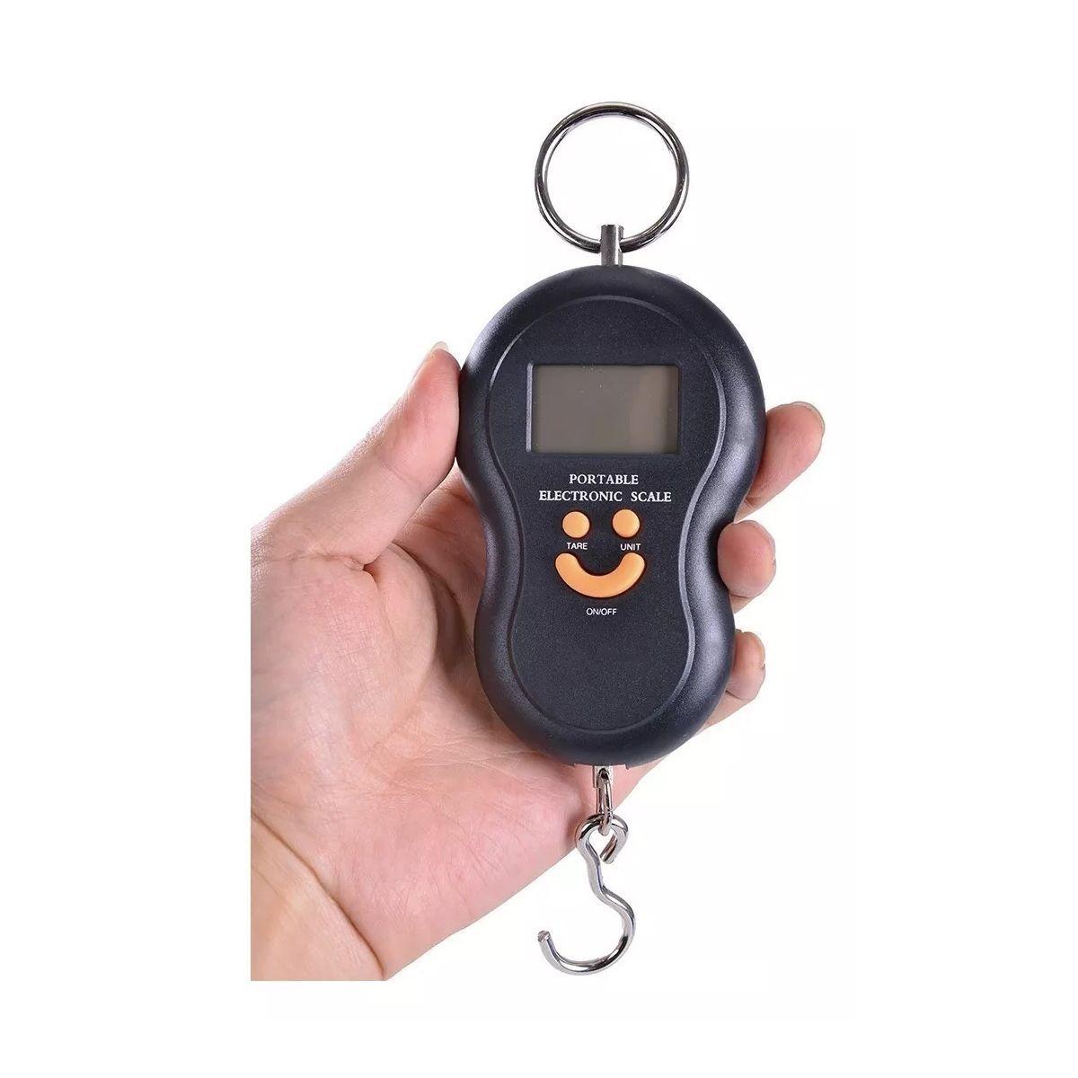 Pesa Digital Portatil Equipaje Maleta Romana Frutas 50 K-0