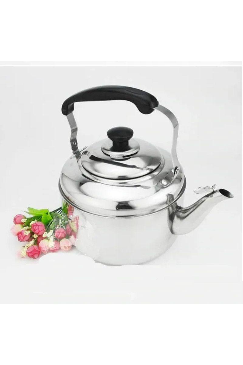 Tetera De Acero Inoxidable 4 Litros Silba Calidad -1