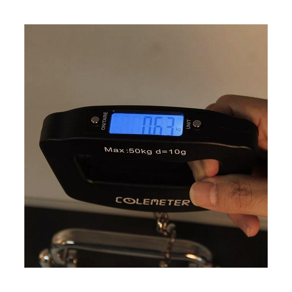Pesa Digital Portatil Equipaje Maleta Frutas 50 Kilos Miami-1