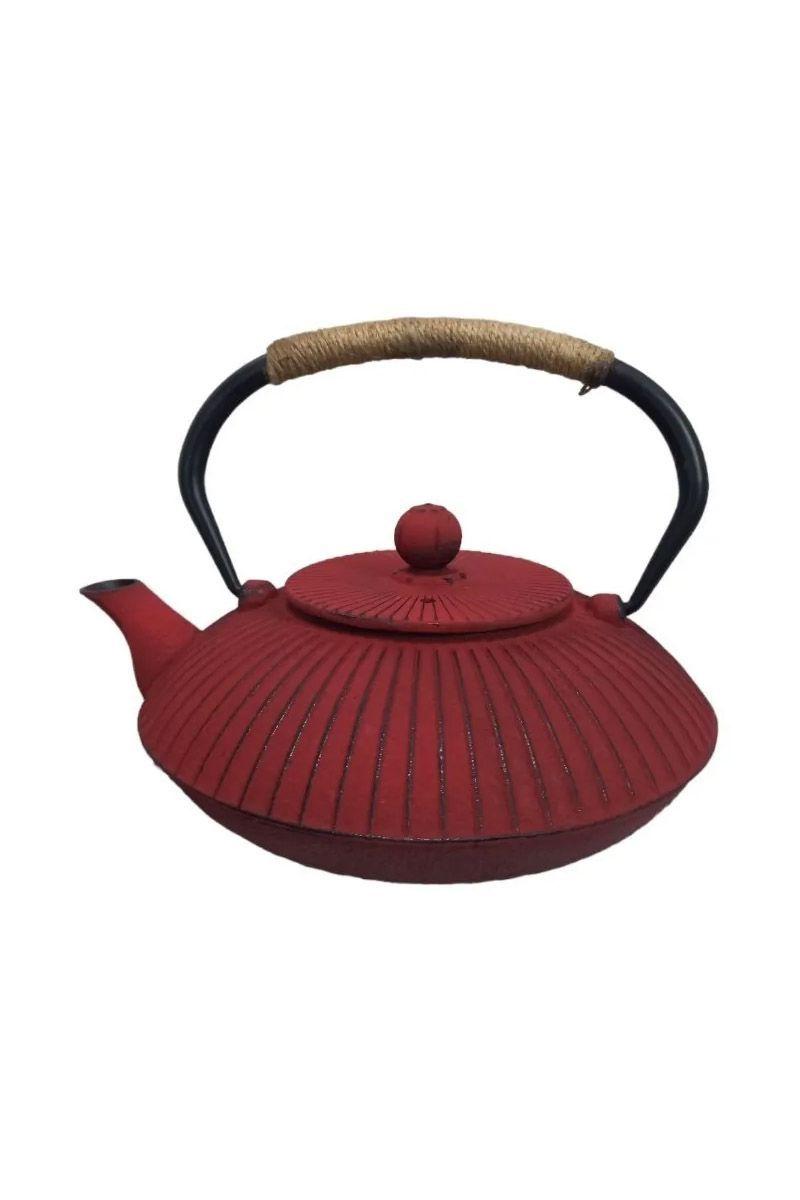 Tetera Japonesa Hierro Fundido Con Infusor Té Acero Inox-0