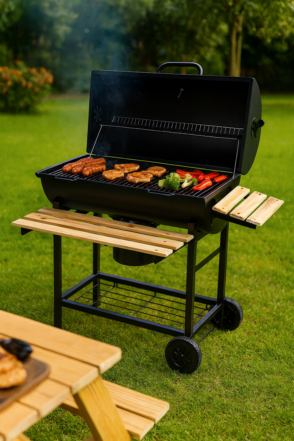 Parrilla A Carbon Modelo Quebracho-1