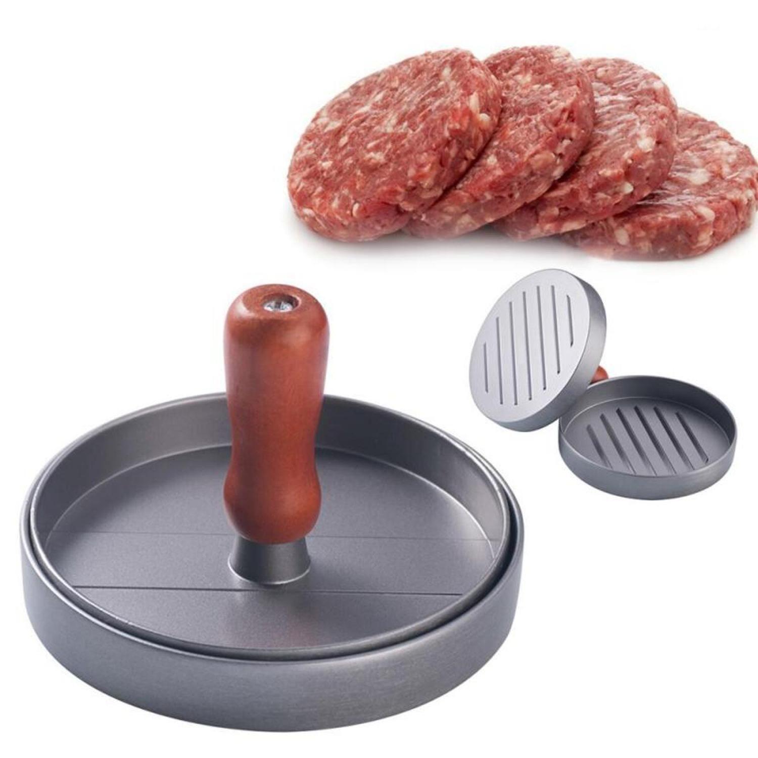 Prensa Para Hamburguesas Molde Antiadherente Parrilla Stelle-7