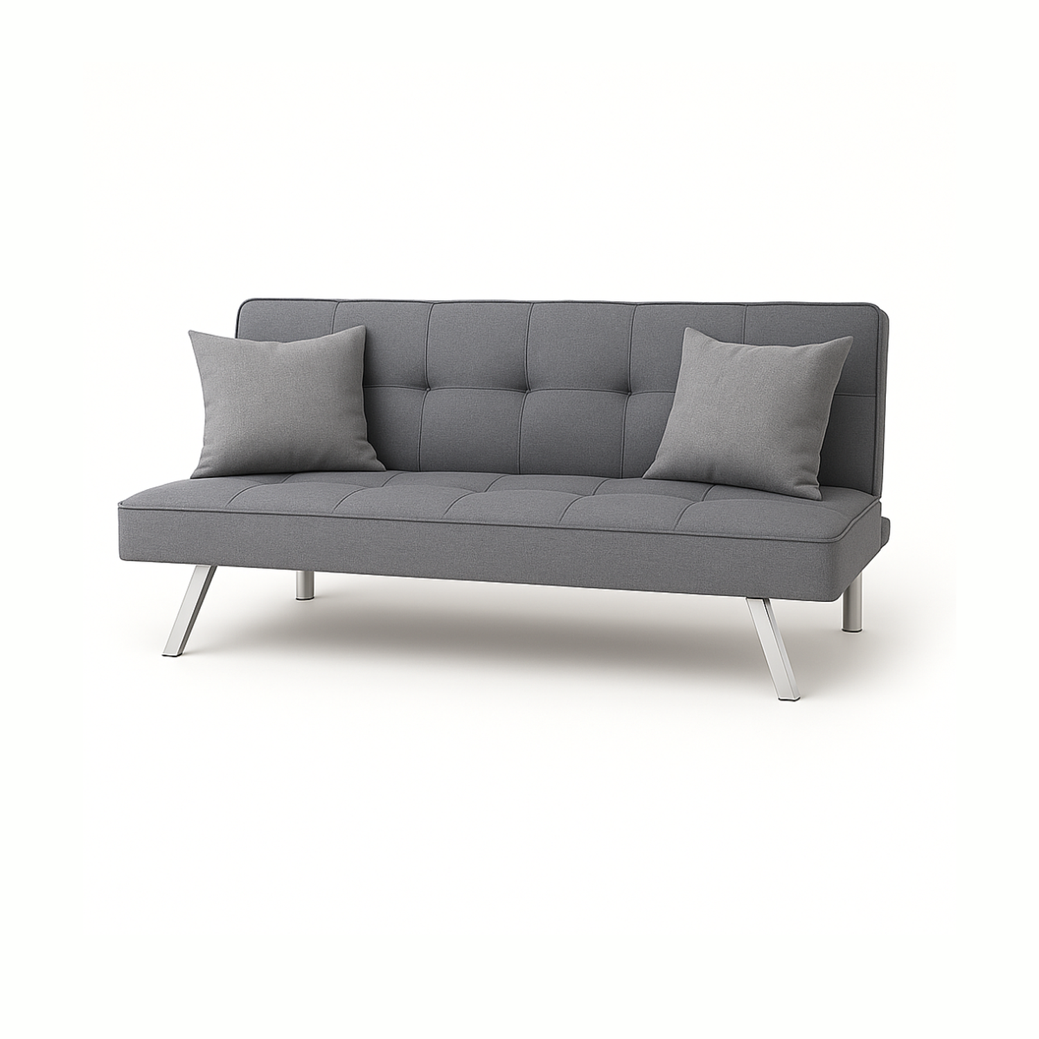 Futon Sofa Cama Grecia Gris-4