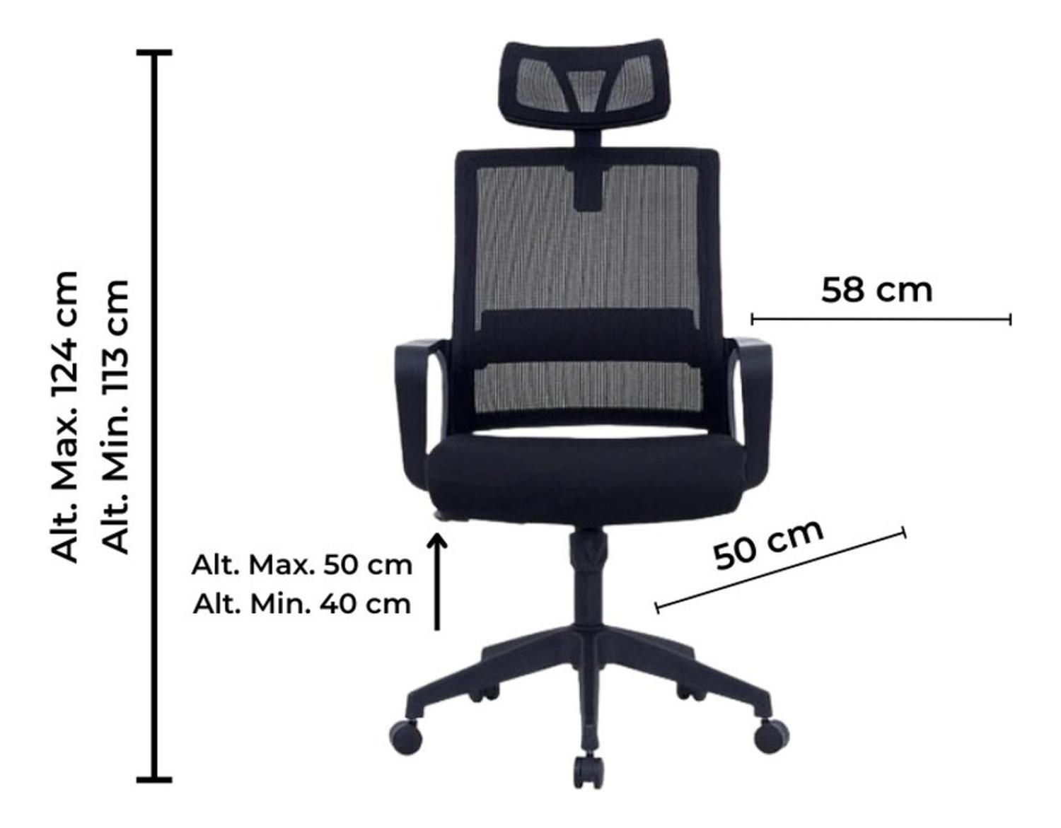 Silla De Oficina Mesh Miami-1