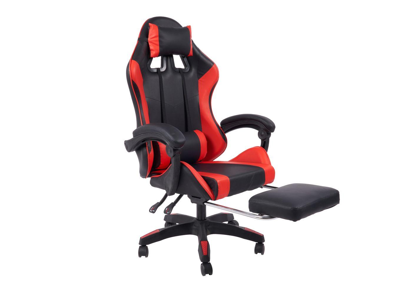 Silla Gamer Roja-0