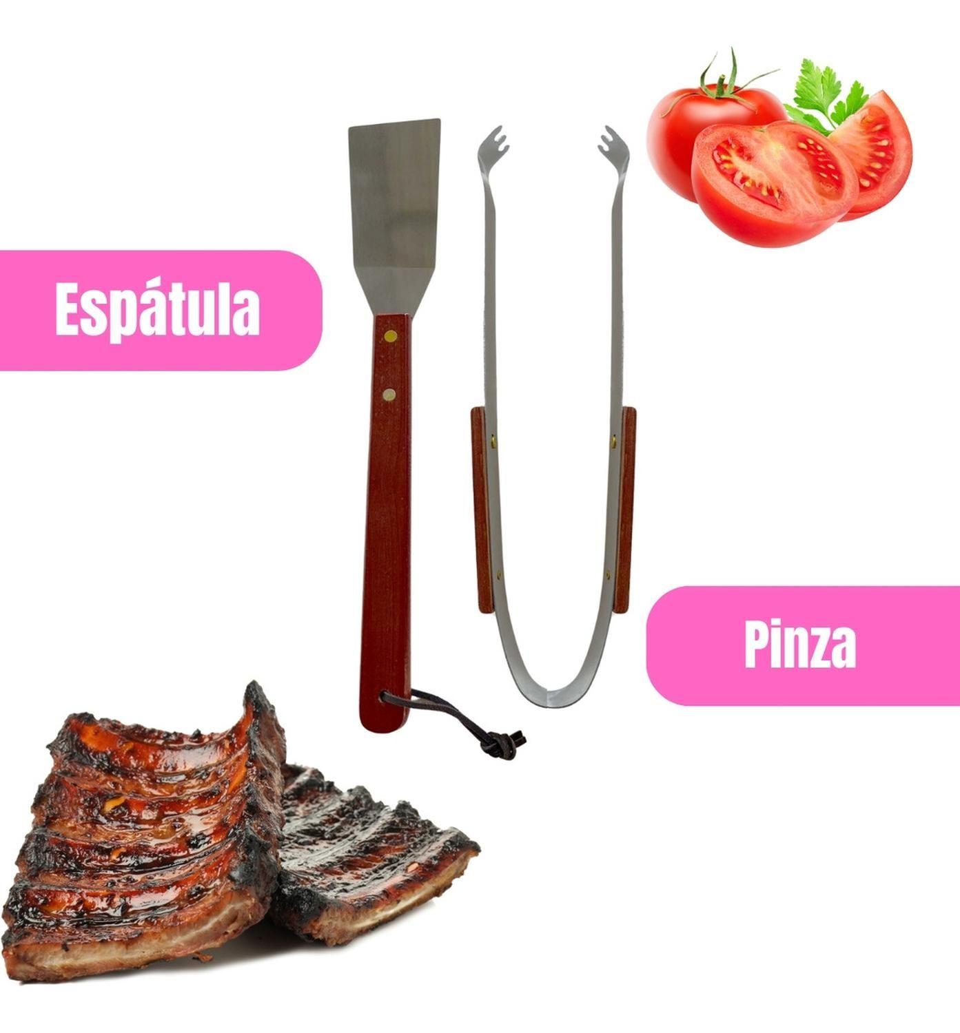 Set Parrillero De 4 Utensilios Para Barbarcoa-3