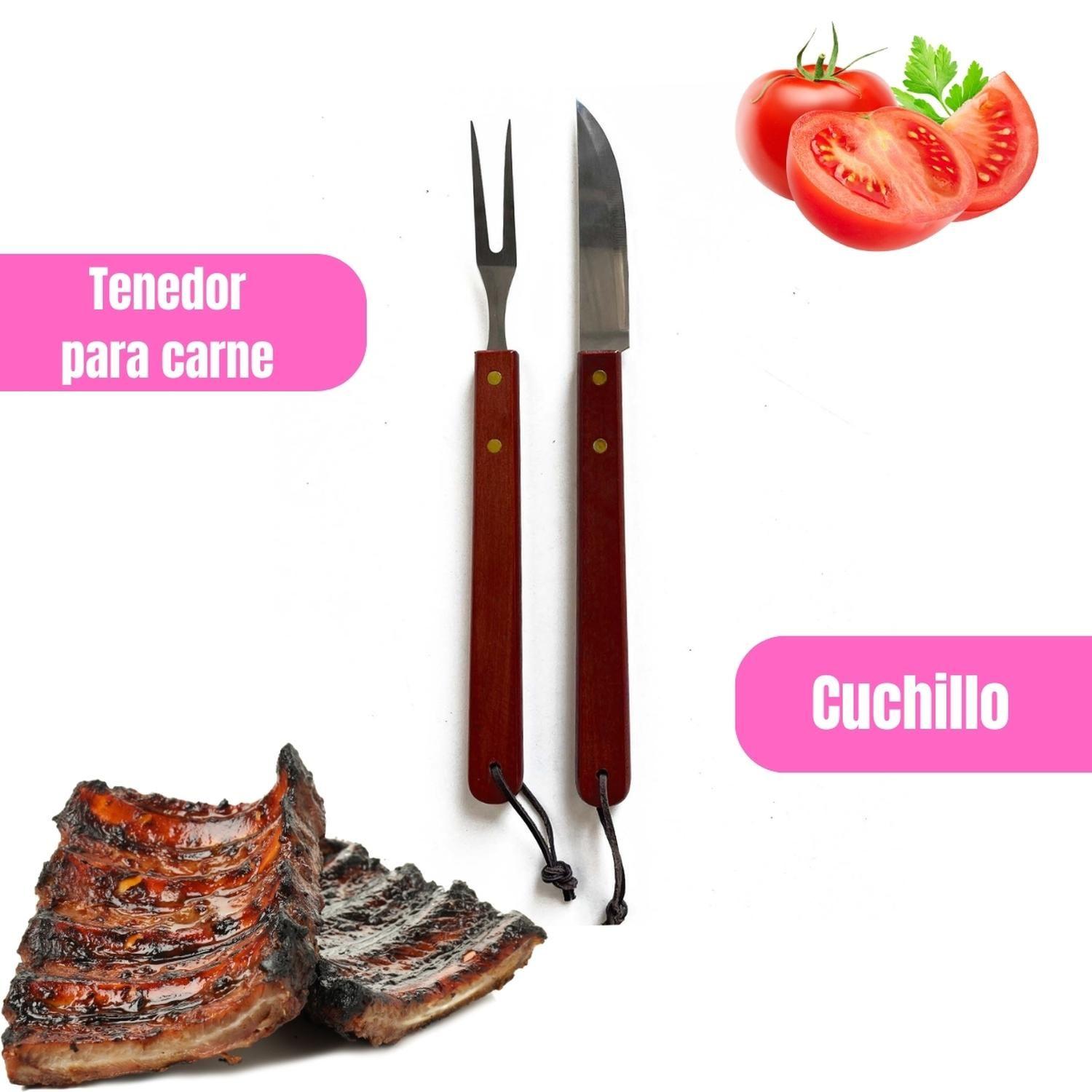 Set Parrillero De 4 Utensilios Para Barbarcoa-7