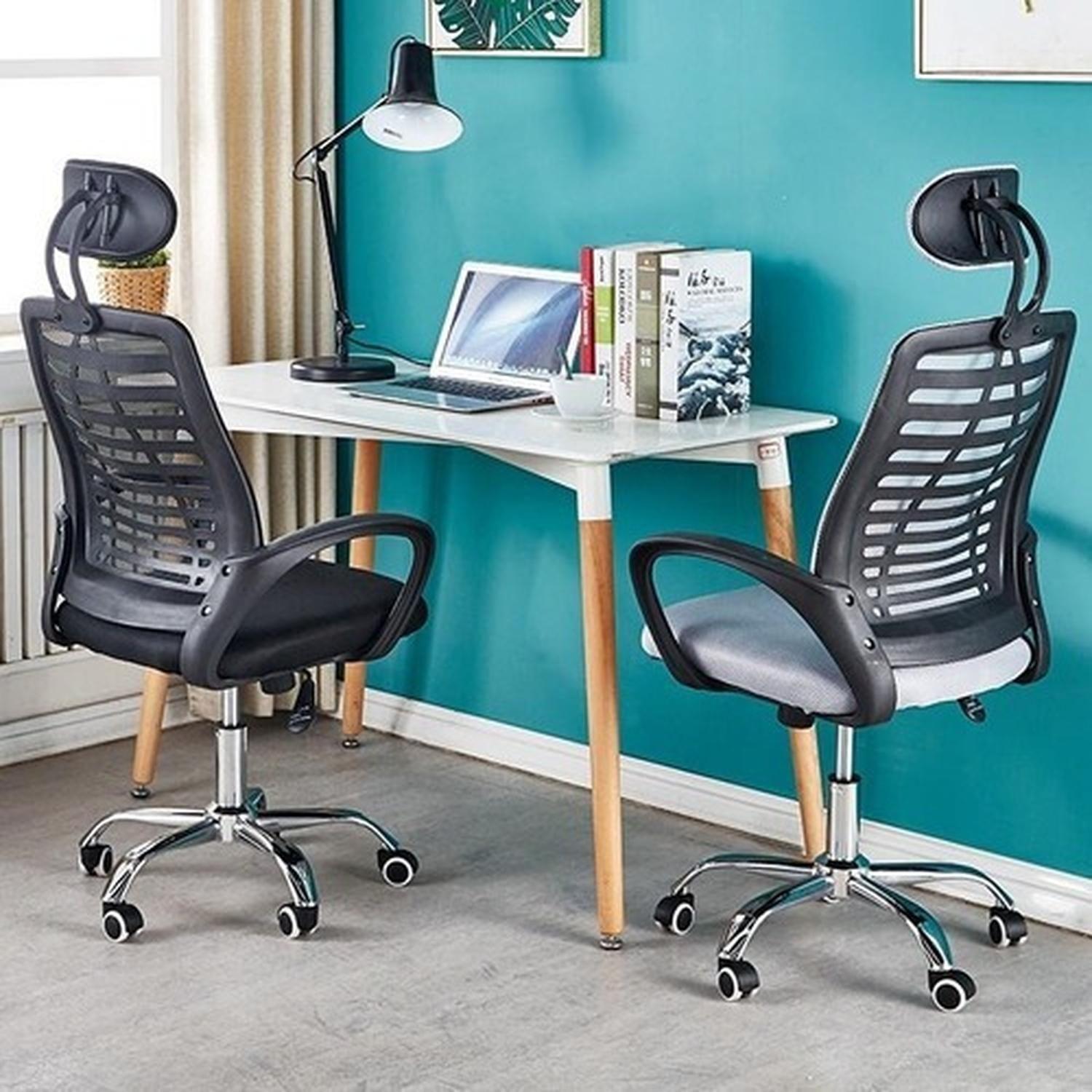 Silla Oficina O Escritorio Respaldo Ergonómico Cabecera Milan-7