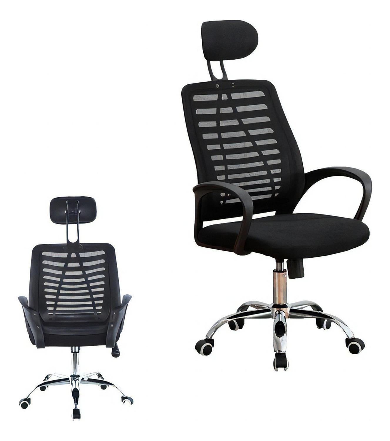 Silla Oficina O Escritorio Respaldo Ergonómico Cabecera Milan-8