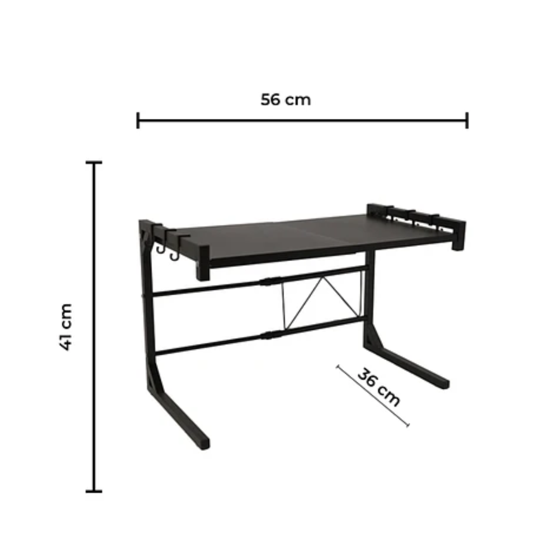 Estante Repisa de Cocina Microondas Extensible-5