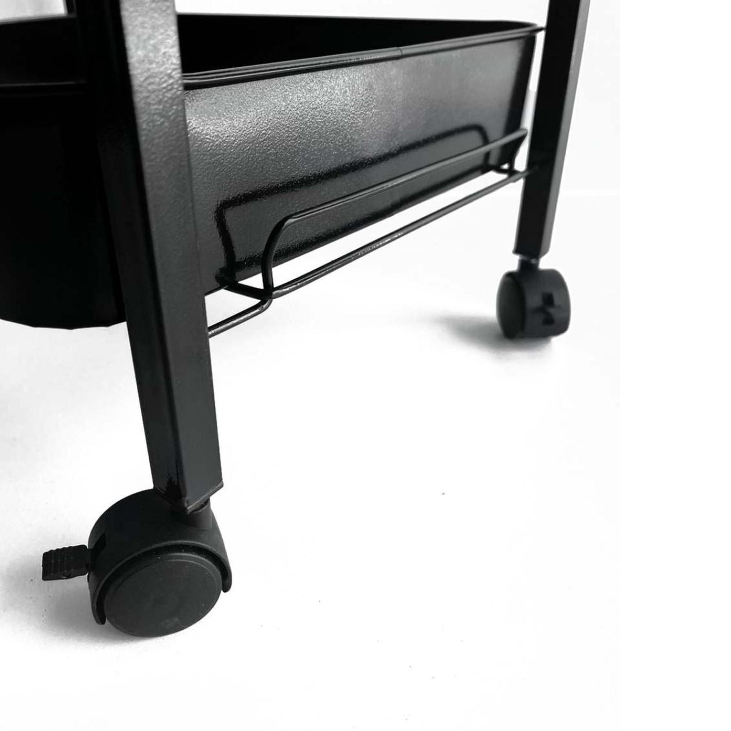 Carrito Carro Organizador Con 3 Estantes Niveles Con Ruedas-6