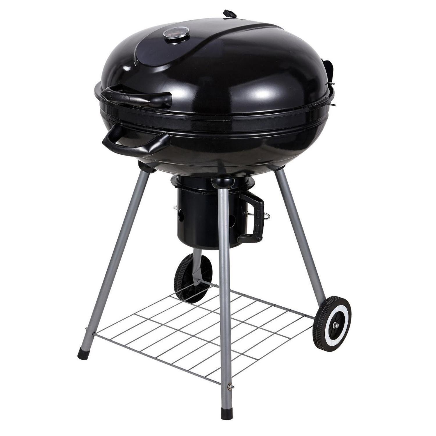 Parrilla A Carbon Modelo Algarrobo Redonda-5