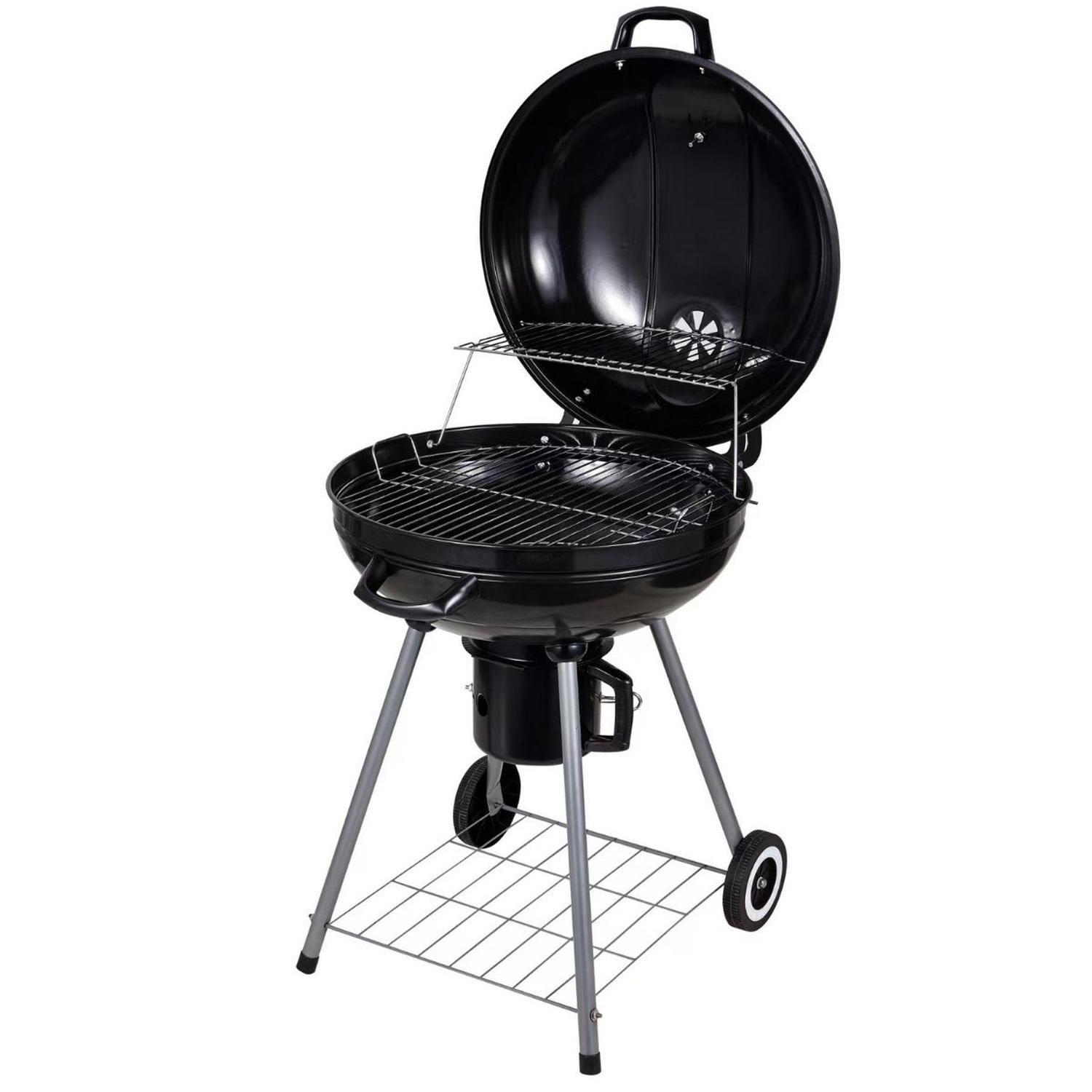 Parrilla A Carbon Modelo Algarrobo Redonda-6