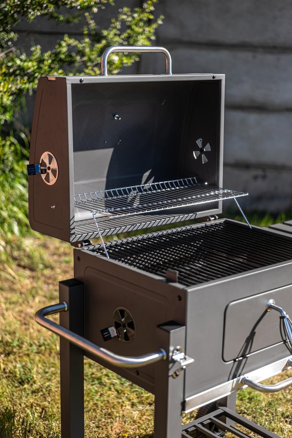 Parrilla A Carbon Modelo Roble-2