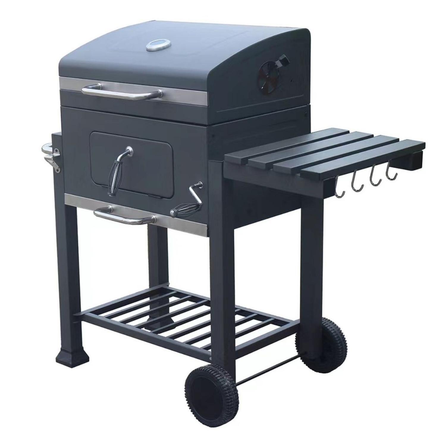 Parrilla A Carbon Modelo Roble-6