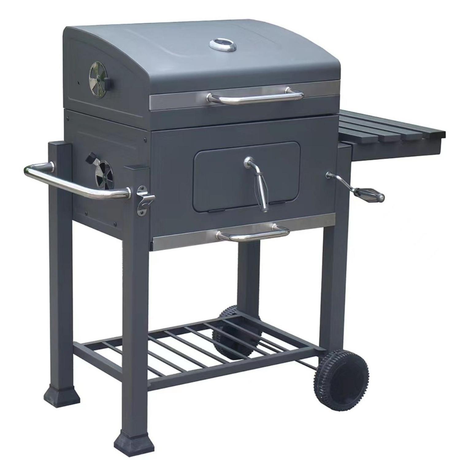 Parrilla A Carbon Modelo Roble-7