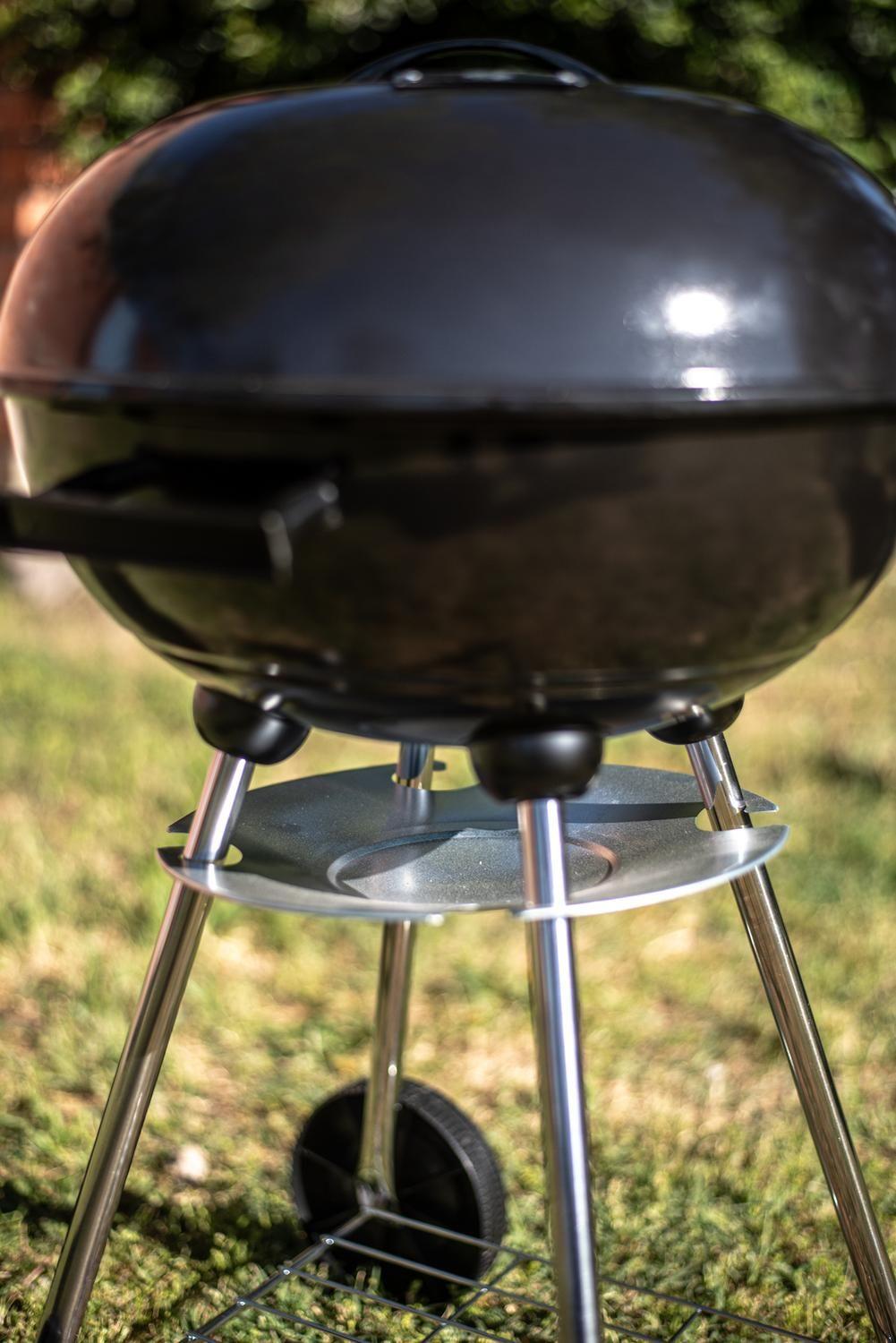 Parrilla A Carbon Encina Con Ruedas-3
