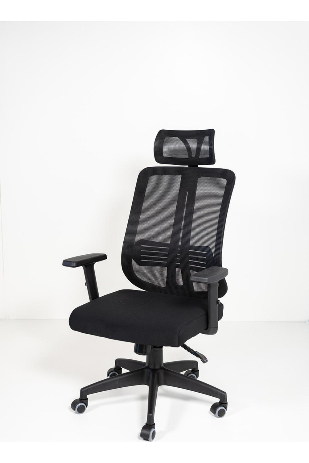 Silla De Oficina Apoyacabeza, Con Brazo Regulable Doha-5
