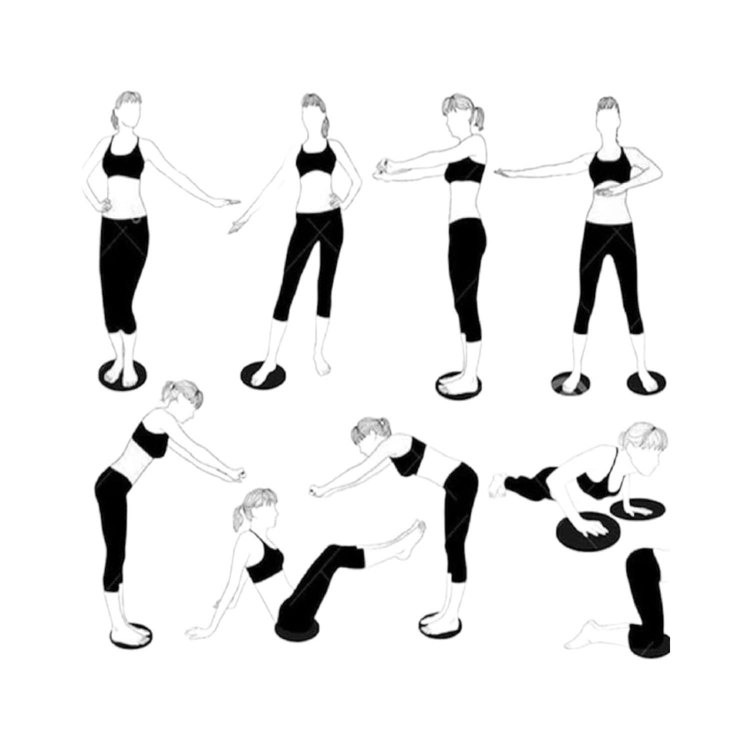 Disco Giratorio Cintura Waist Twisting Pilates Ejercicio-3