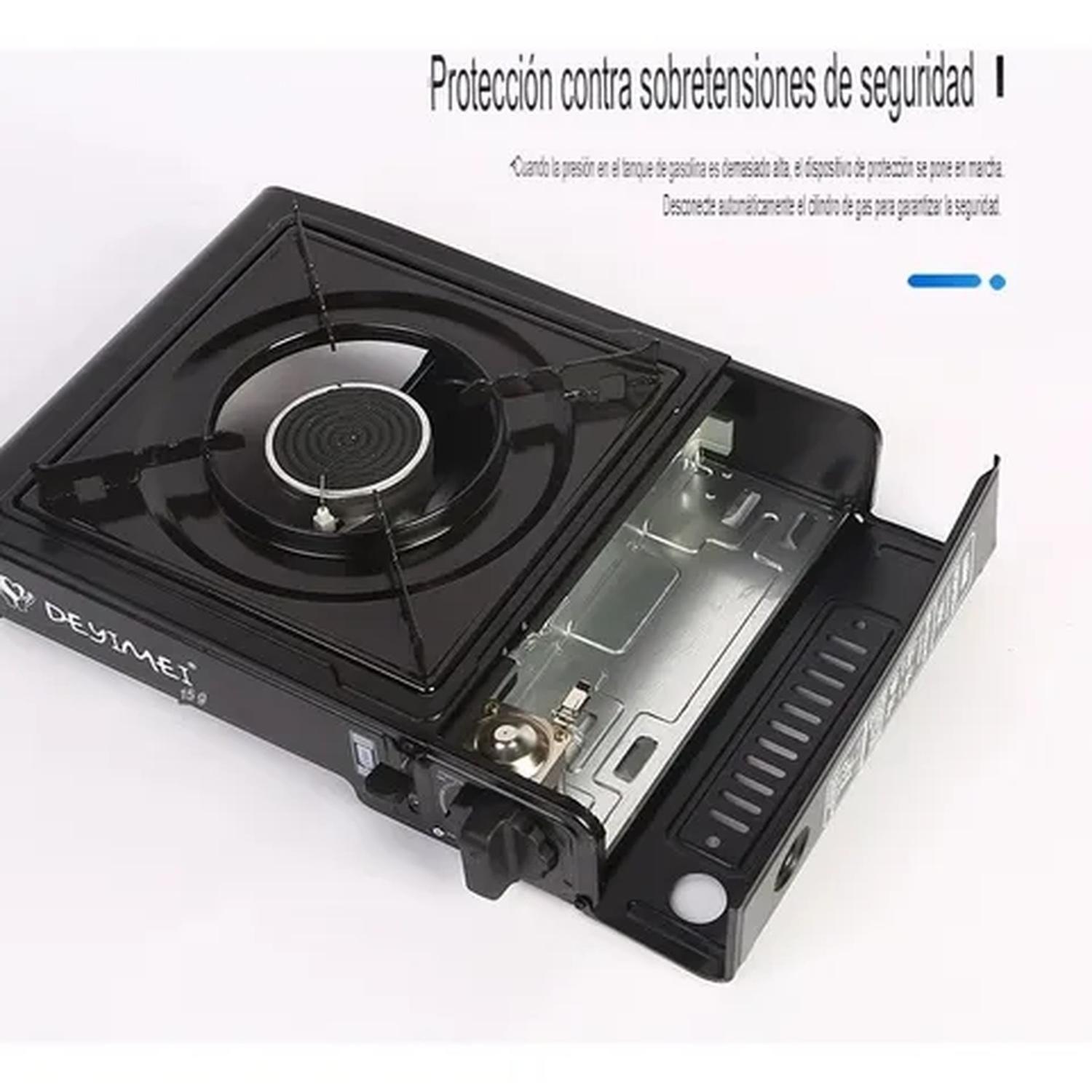 Calefactor Portatil Cocina Gas Camping Seguridad-5