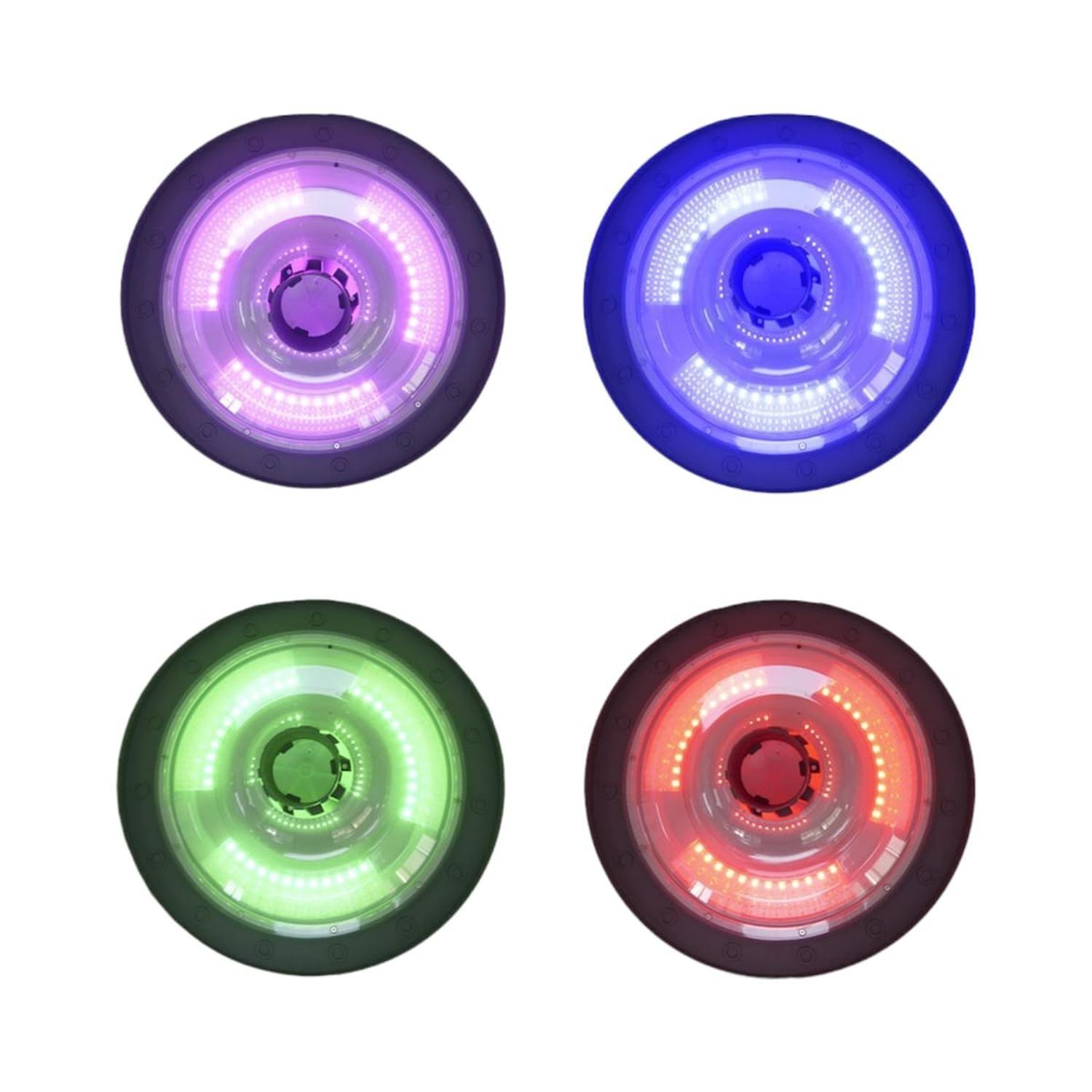 Farol Led Solar 800W Exclusivo App Celular Colores-2