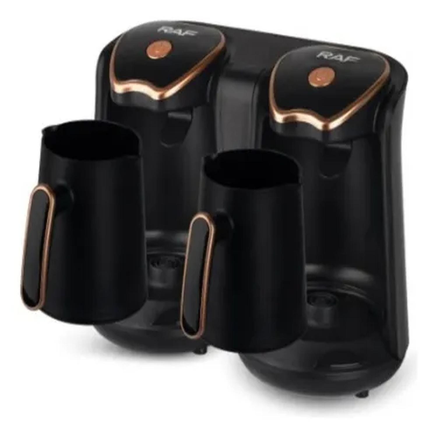 Cafetera Turca Eléctrica Semi Automática Doble-5