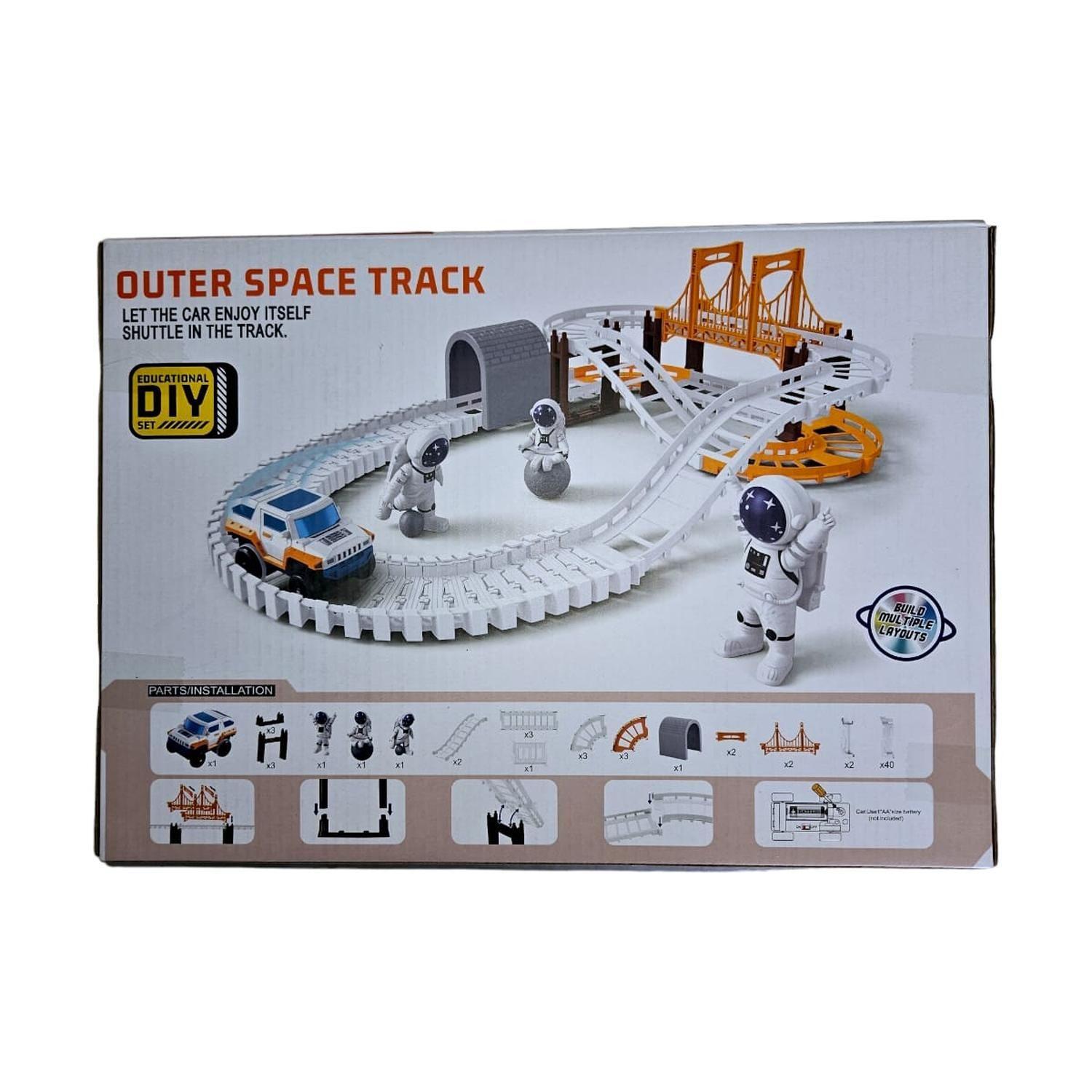 Astronautas Rieles Vehiculo Transbordador Espacial-3