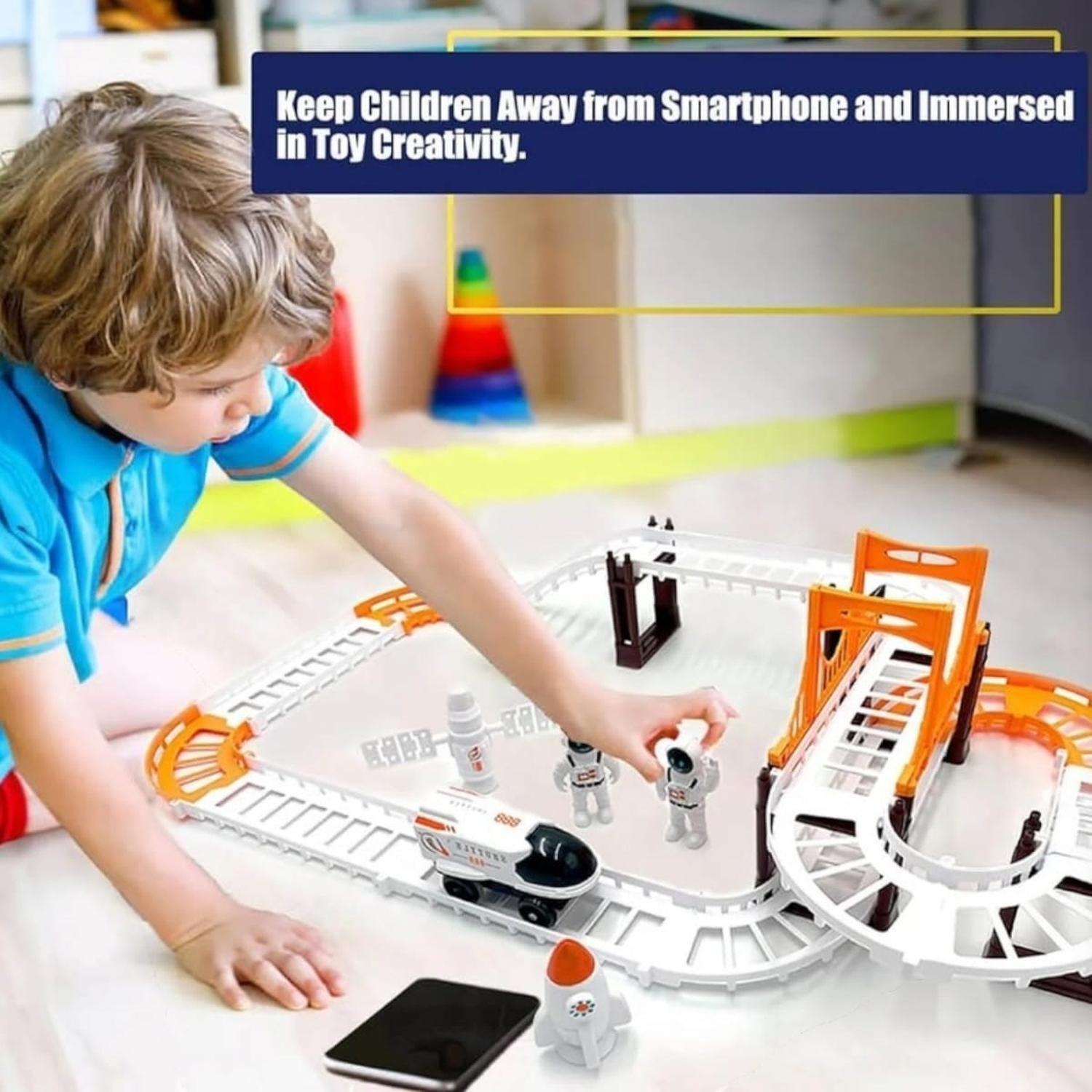 Astronautas Rieles Vehiculo Transbordador Espacial-6