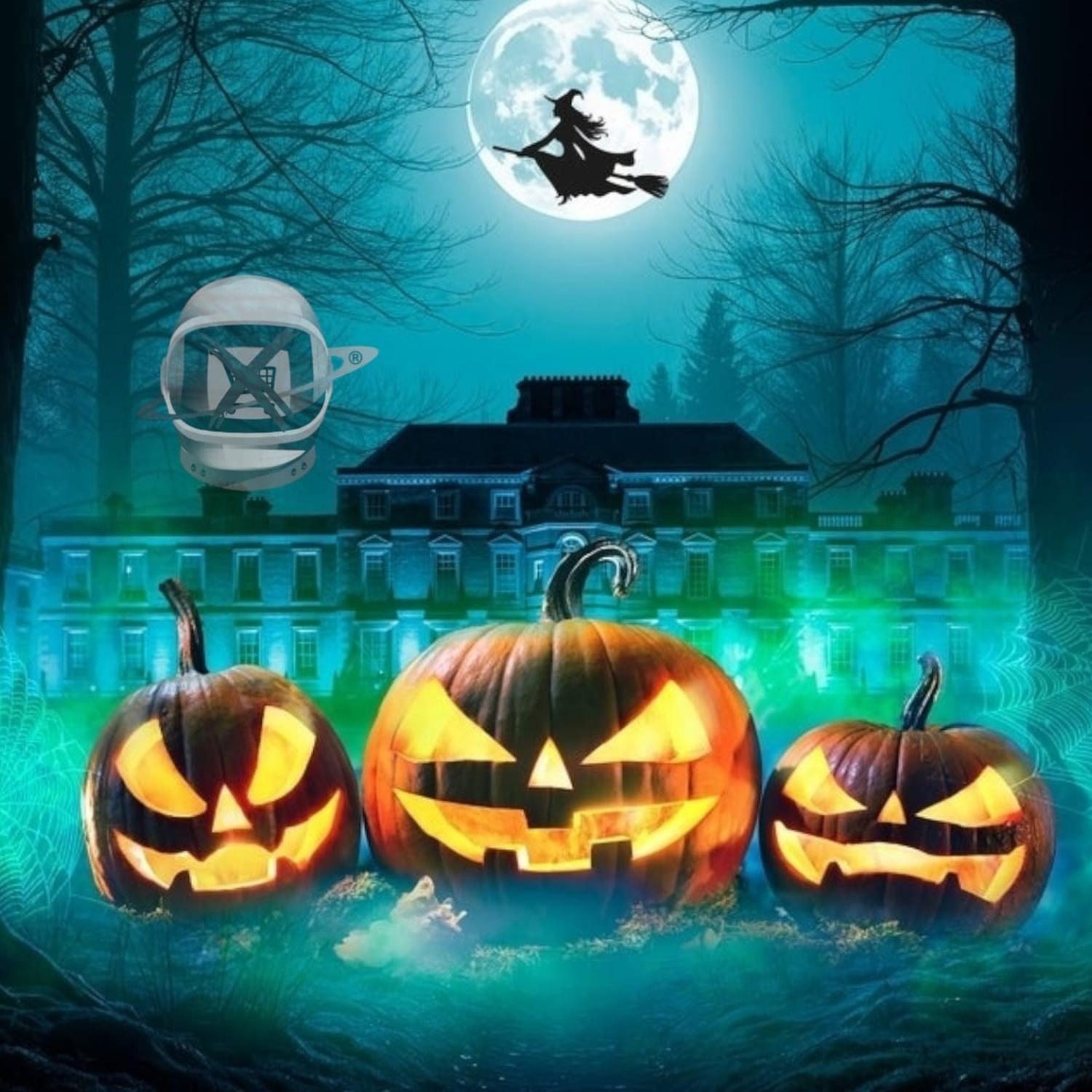 Mascaras Halloween Calavera Esqueleto Huesos-3