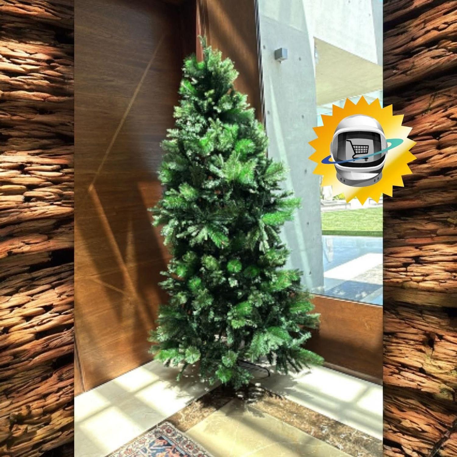 Arbol de Navidad 270cm Triple Ramas Hojas Frondoso-3