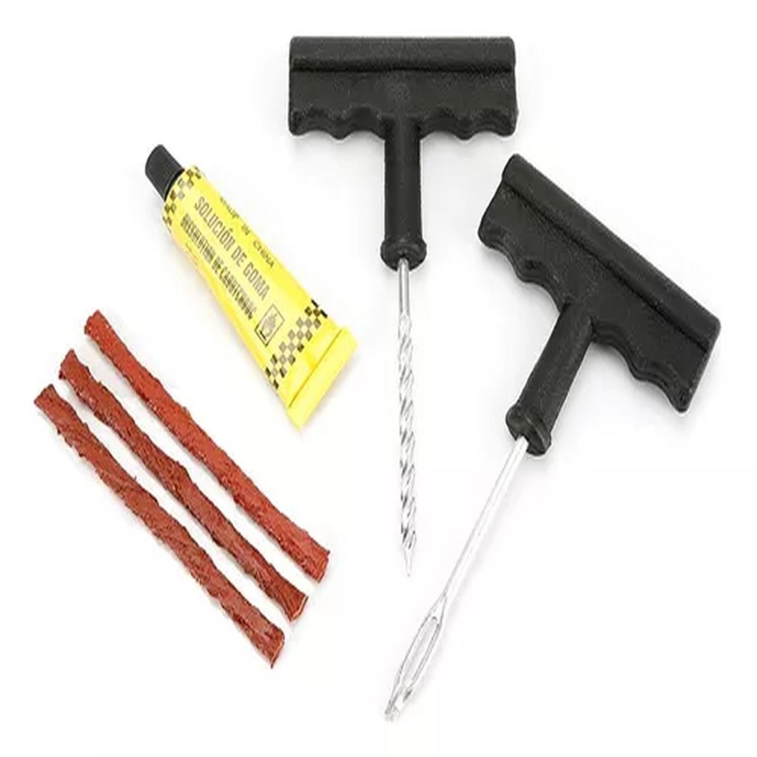 Repara Pinchazo Neumaticos Moto Bicicleta Auto-0