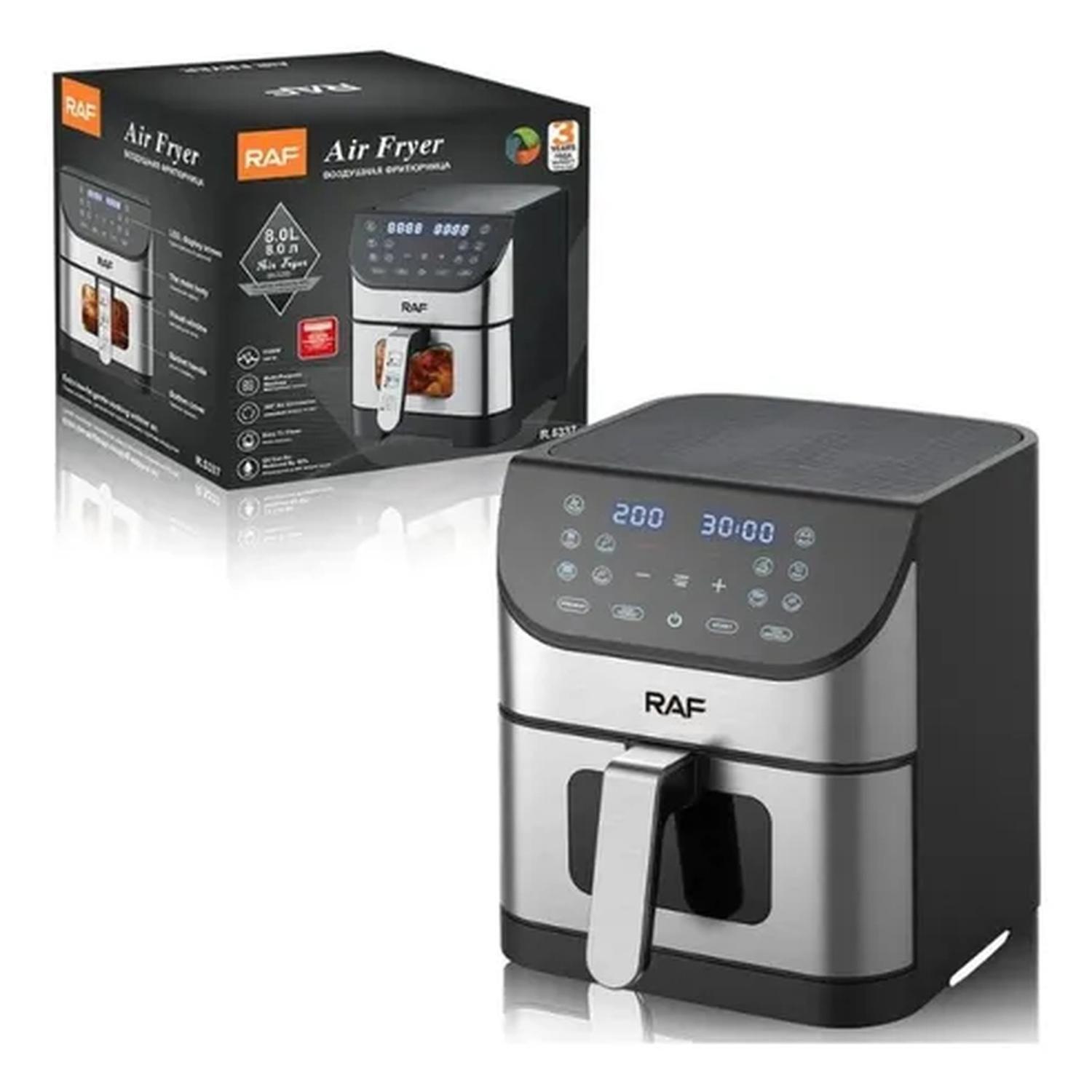 Freidora De Aire Eléctrica Pantalla Tactil 8L Premium-0