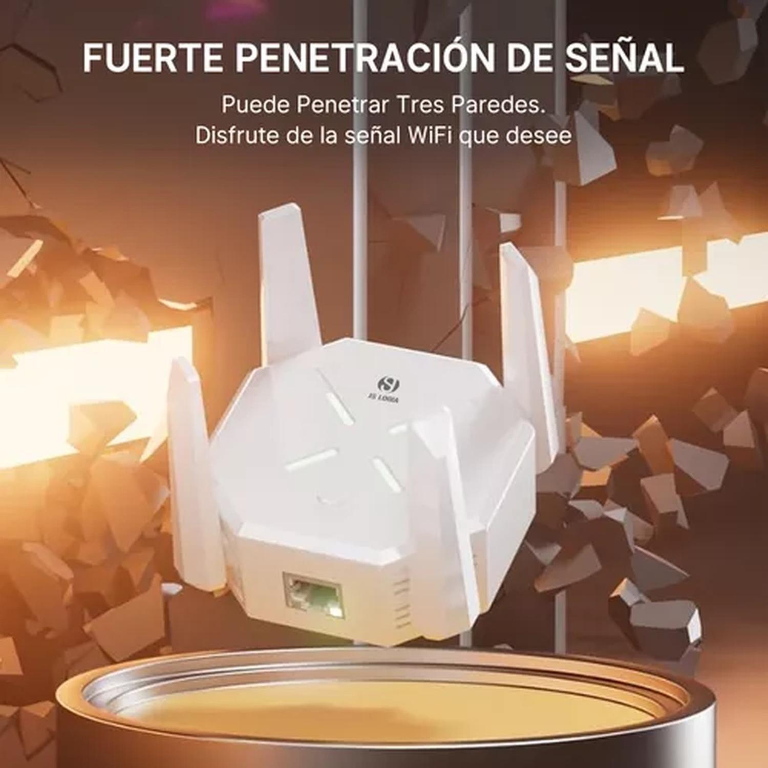 Repetidor Inalambrico Js Wifi Dual Band 2.4g/5g 1200mbps-5