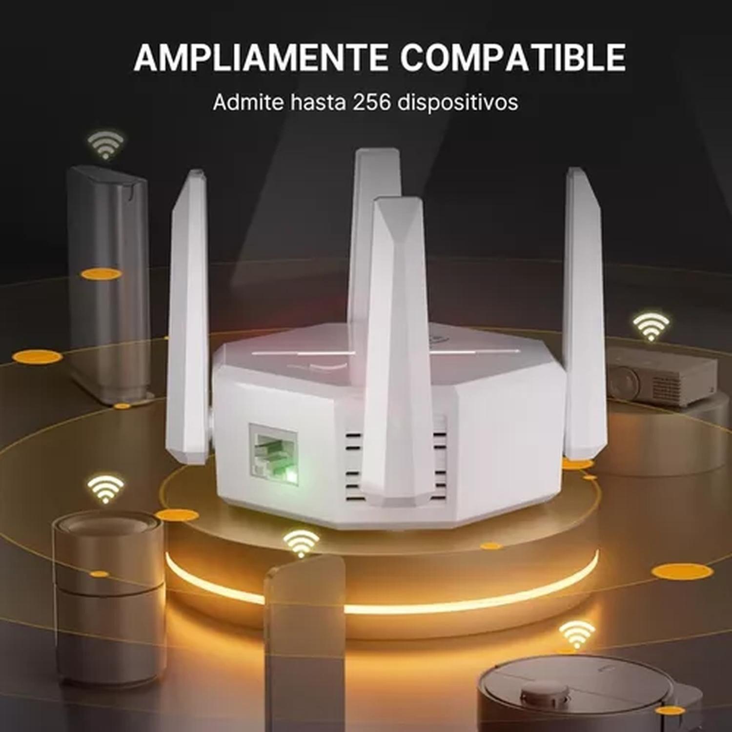 Repetidor Inalambrico Js Wifi Dual Band 2.4g/5g 1200mbps-7
