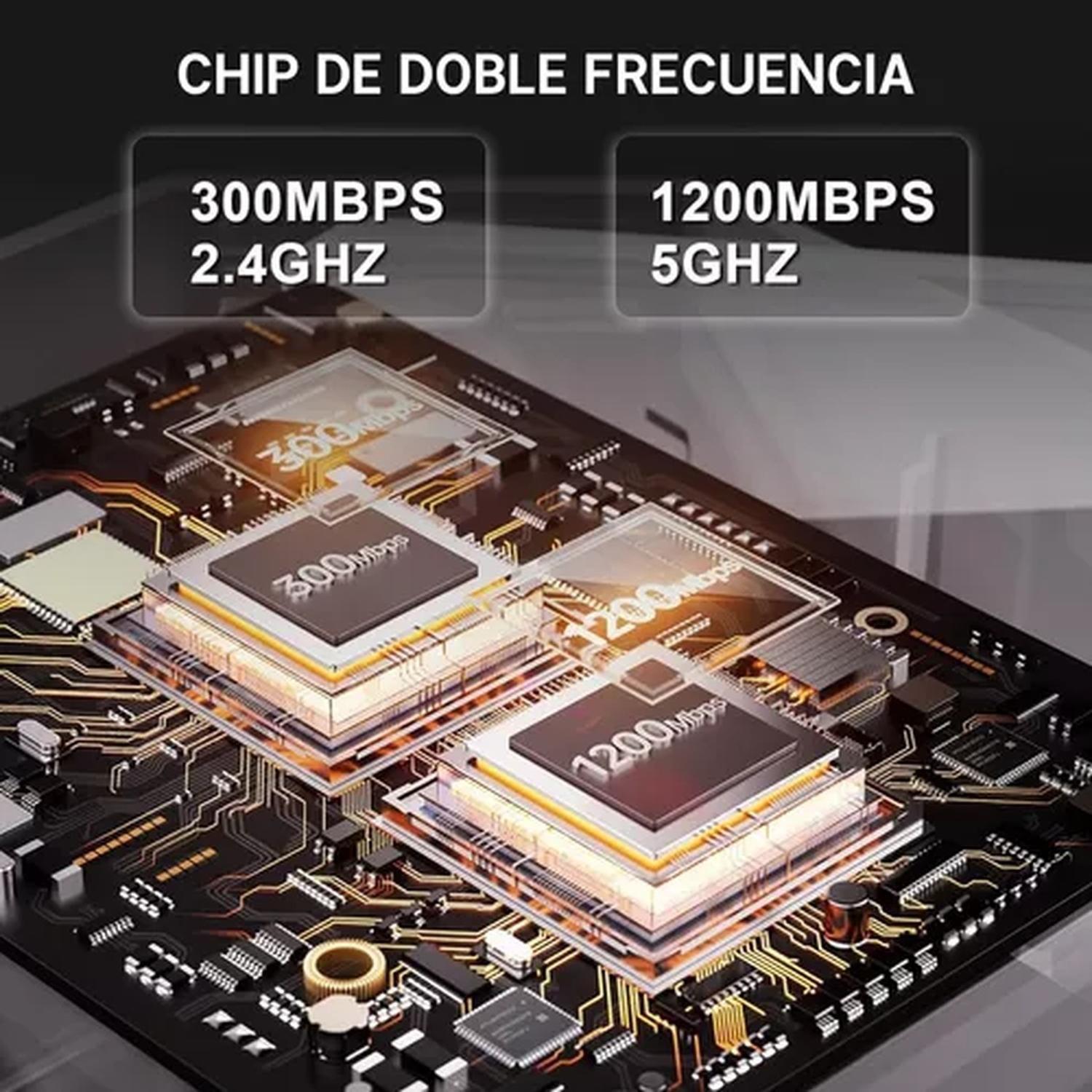 Repetidor Inalambrico Js Wifi Dual Band 2.4g/5g 1200mbps-8