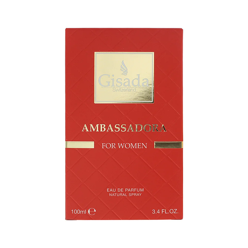 Perfume Gisada Switzerland Ambassadora Red for Women EDP 100 ml-1