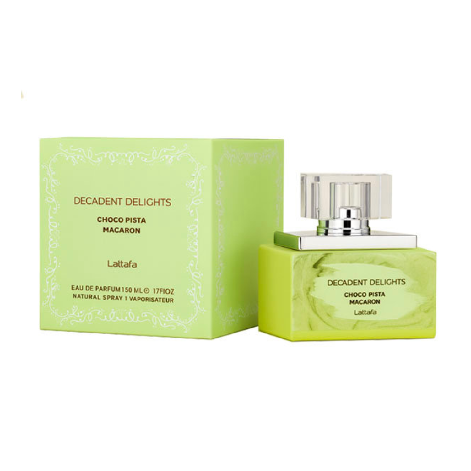 Perfume Decadent Delights Choco Pista Macaron EDP 50 ml Lattafa-0