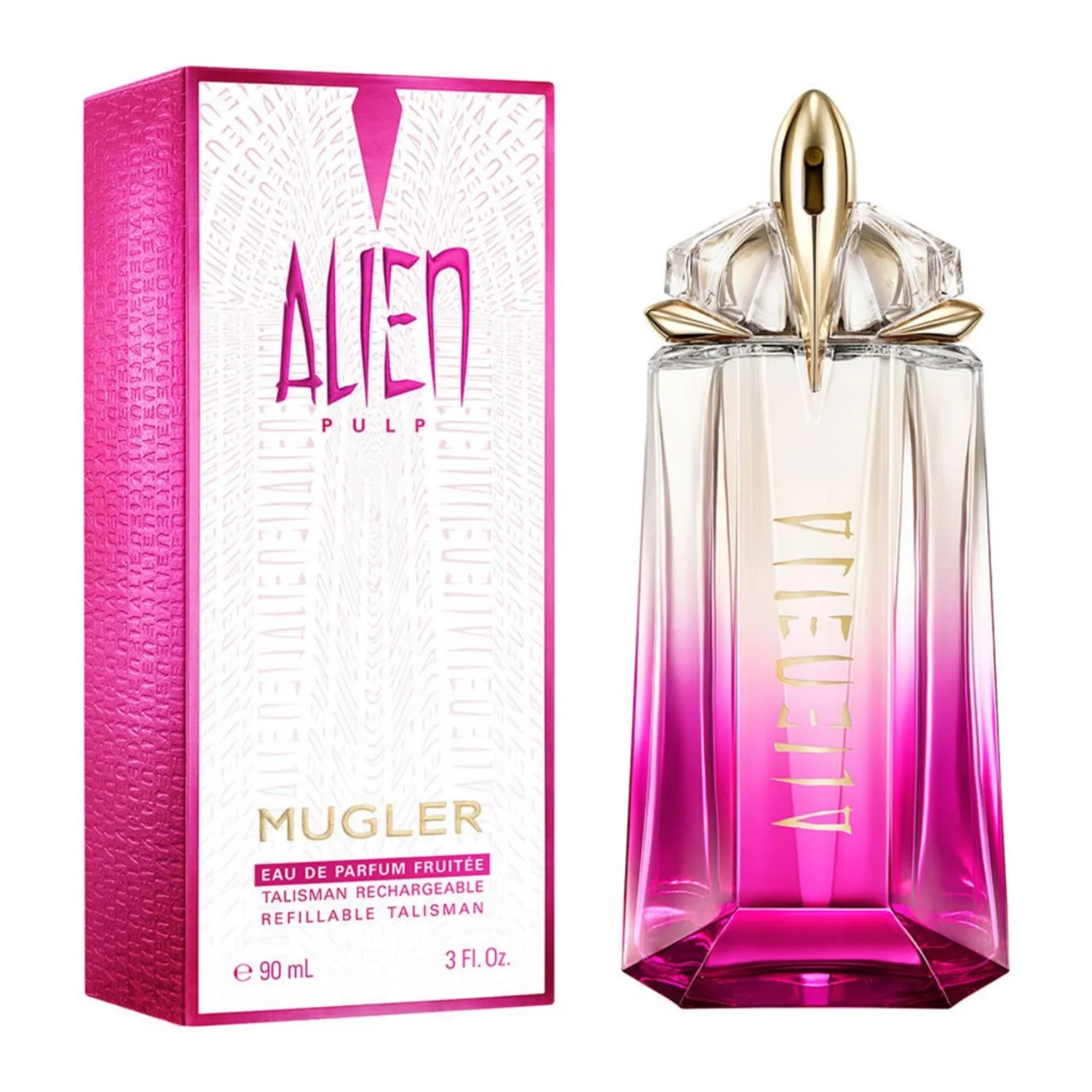 Perfume Alien Pulp Mugler EDP Fruitée 90 ml Recargable / Refillable-0