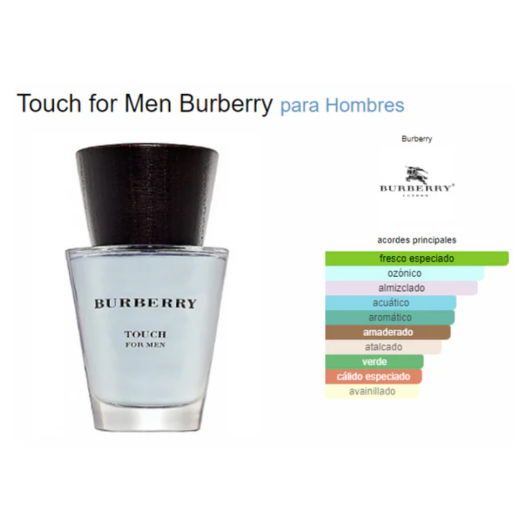 Perfume Burberry Touch Edt 100ml Hombre-1